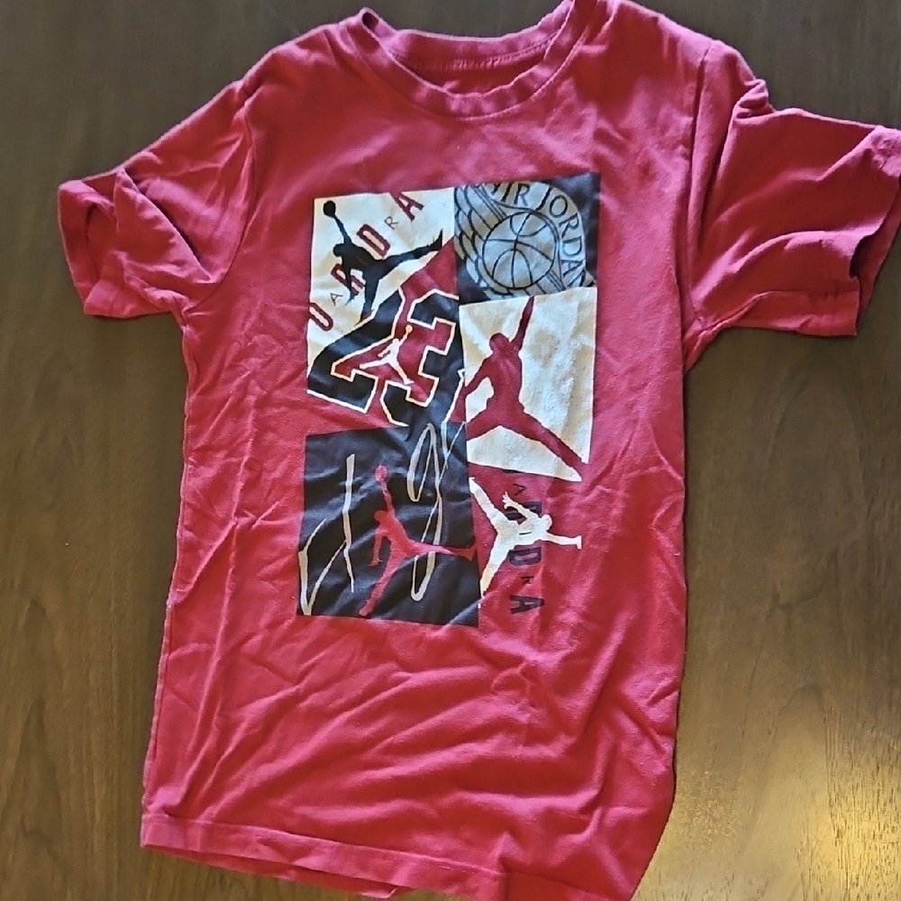 Jordan Red Comic Graphic Tee